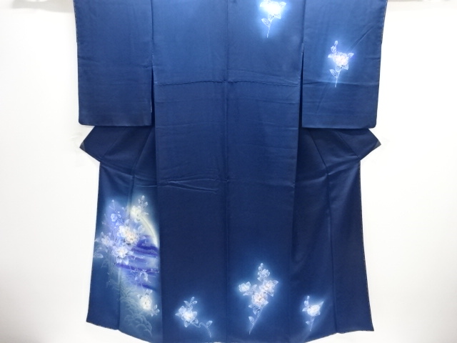 未使用品　花鳥模様訪問着